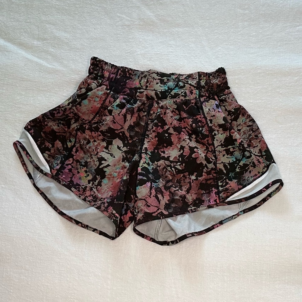 Lululemon hotty hot shorts.  EUC.  Size 2